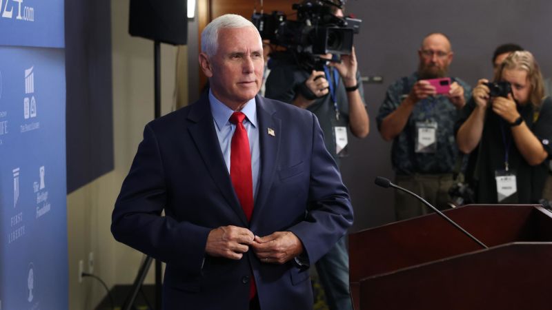 Pence says he'll 'comply with the law' if called to testify in Trump 2020 election trial