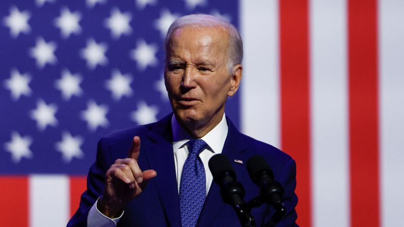 Biden issues warning over Trump's threats to democracy as they head toward possible rematch